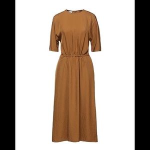 NWOT Vince drape twill t-shirt dress